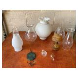 Glass Lamp Shades and Accessories