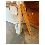 Rolls of Plastic Sheeting and Yardsticks
