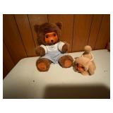 Robert Raikes Teddy Bear and Dog Figures