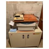 Office Equipment Set With Cabinet