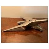 Chrome Hood Ornament in Bird Design