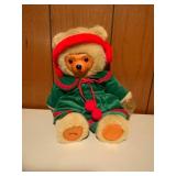 Raikes Bear in Green and Red Ensemble