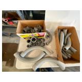 PVC Pipe Fittings and Elbows Lot