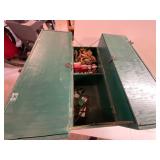 Green Carrying Case with RCA Tubes