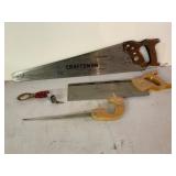 Hand Saws and Measuring Tools