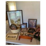 Framed Artwork and Decorative Items