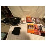 Magnifector Projector with VHS Movie Lot