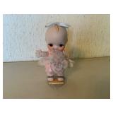 Bisque Porcelain Baby Doll Figurine