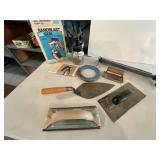 Tire Bead Breaker and Sandblast Gun Set & Trowels