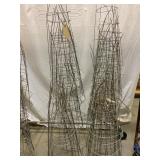 Metal Wire Plant Supports