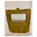 Rectangular Ceramic Vase with Cutout