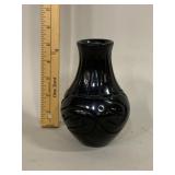 Stella Chavarria Santa Clara Black Pottery Vessel