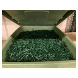 Two Bins of Decorative Packing Material