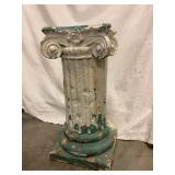 Painted Architectural Column Pedestal