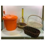 Commercial Salad Dryer and Baskets