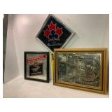 Beer and Whiskey Advertising Mirrors