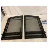 Cast Iron Fireplace Screens and Hardware