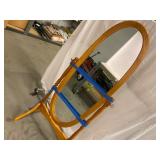 Self-Standing Wood Mirror