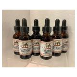 Six Herbal Tincture Bottles