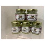 Herbal Balms in Glass Jars