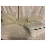 11 Assorted Plastic Storage Containers