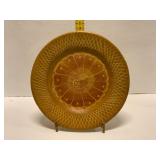 Carved Wooden Decorative Plate
