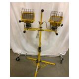 Adjustable Stand Shop Light with Twin Lamps