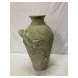 Mexican Ceramic Vase with Lizard Motif
