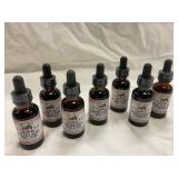 7 Herbal Tincture Bottles