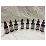 8 Herbal Tincture Bottles