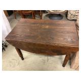 Vintage Wood Fold-Up Table