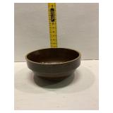 Brown Glazed Ceramic Bowl