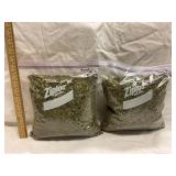 Two Bags of Dried Plant Material