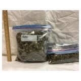 Two Bags of Dried Raspberry Leaf