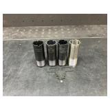 4 Browning Invector plus 12 Gauge Choke Tubes and