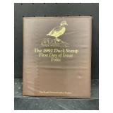 1992 Duck Stamp First Day Issue Folio