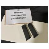 2-Glock 19, 15-Round Magazines
