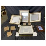 Assortment of Gold Tone Picture Frames