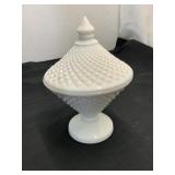 Vintage Westmoreland Milk Glass Candy Dish