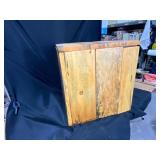 Rustic Wooden Storage Cabinet