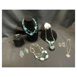 Jewelry Group With Turquoise Accents