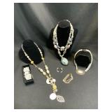 Faux Pearl and Gem Jewelry Collection