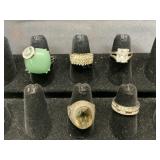 Park Lane Margarita Ring in Silver Toned Jade