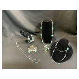 Beaded Jewelry with Turquoise Accents