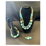 Stauer Necklace, Bracelet, and Earrings Set