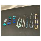 Beaded Necklaces and Earrings