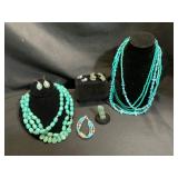 Faux Turquoise Jewelry