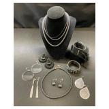Jewelry Lot of Necklaces, Earrings, and Bracelets