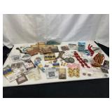 Large Assortment of Beading and Jewelry Supplies