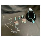 Faux Turquoise Jewelry Collection